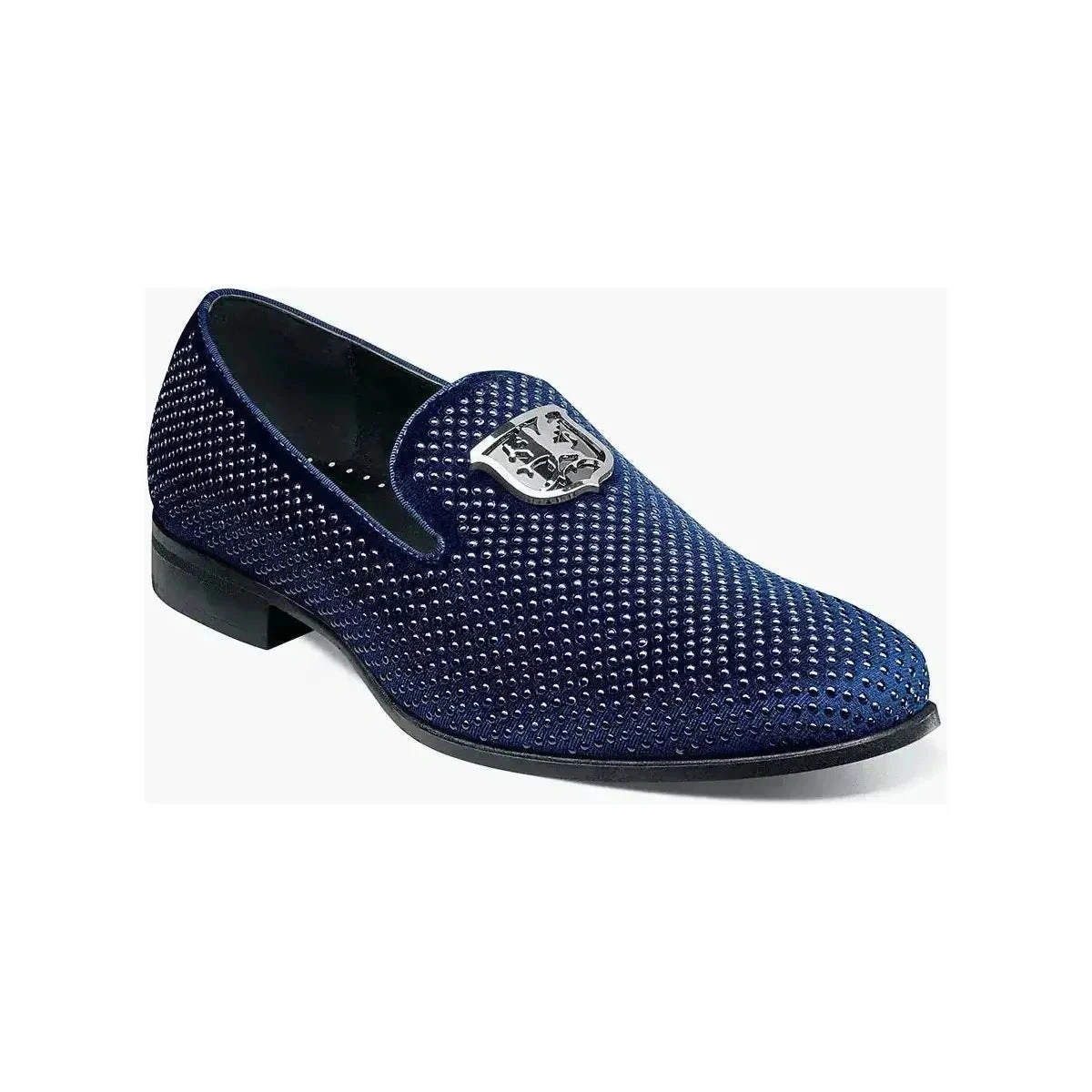 Stacy Adams Swagger: Micro-Wildleder-Slipper mit Nieten, ein Farbtraum für deinen Auftritt!